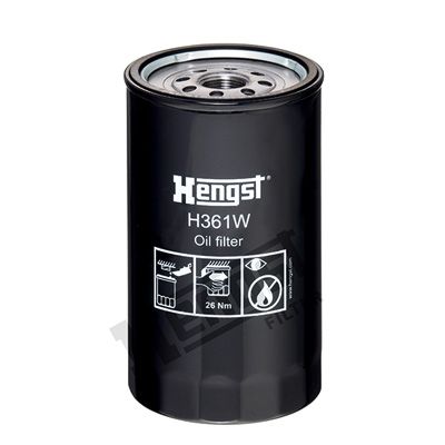 HENGST FILTER Eļļas filtrs H361W